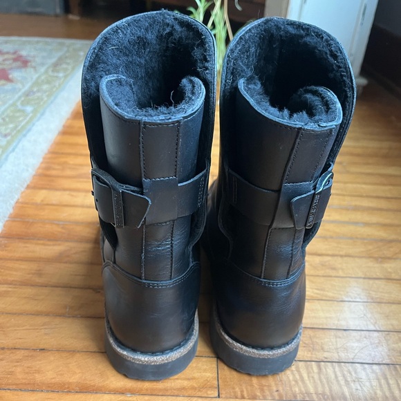 BIRKENSTOCK Uppsala Shearling leather boots - Picture 4 of 10